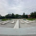 Inaugurazione dell'anfiteatro drenante di via delle Acacie a Cesano Boscone
